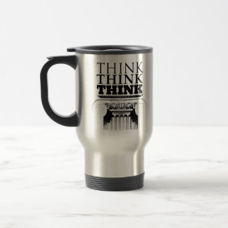 Voyage Vivre et laisser vivre + Penser AA slogan mug de v