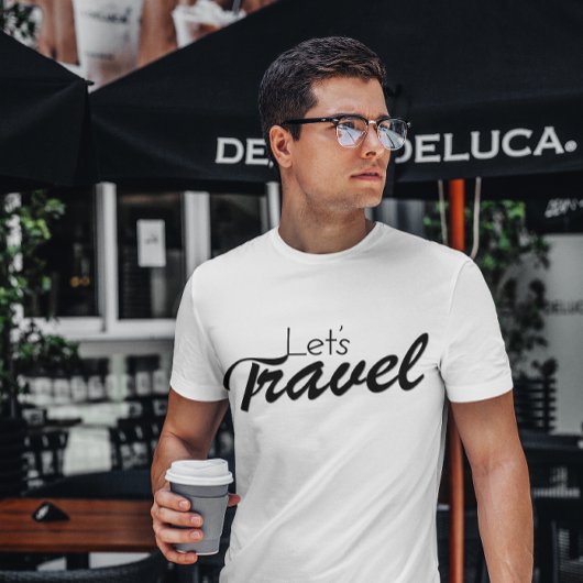 Voyageons | Tee de vacances | T-shirt Voyage