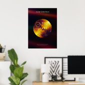 Voyager 1 Golden Record - affiche (Bureau à domicile)