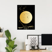 Voyager 1 Golden Record - affiche (Bureau à domicile)