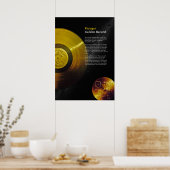 Voyager 1 Golden Record - Poster (Cuisine)