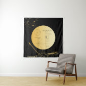 Voyager 1 Golden Record - Tapestry Wandkleed (In situ)