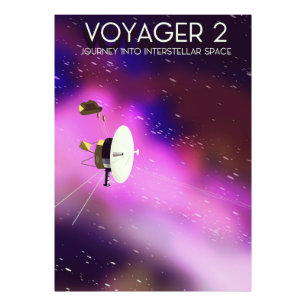 Voyager 2 - Reis naar interstellaire ruimte Foto Afdruk