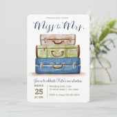 Voyager de Miss à Mme Shower Invitation (Debout devant)