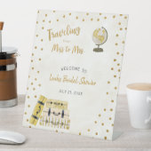 Voyager de Mlle à Mme signe de douche nuptiale (In SItu)