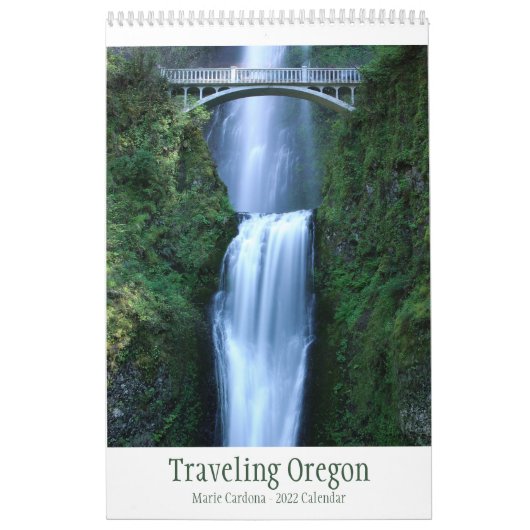 Voyager en Oregon - Calendrier Marie Cardona (Protection)