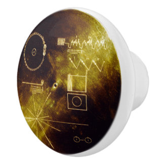 Voyager Golden Record Keramische Knop