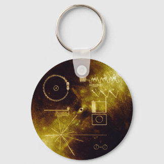 Voyager Golden Record Sleutelhanger