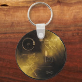 Voyager Golden Record Sleutelhanger (Voorkant)