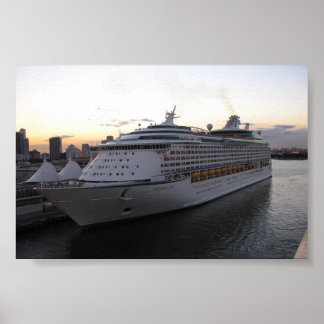 Voyager van de Zeeen Poster