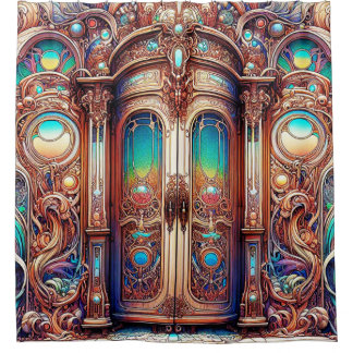 Voyages de l'armoire rideau de douche