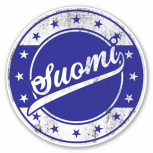 Voyageur mondial - Suomi   Sticker Finlande