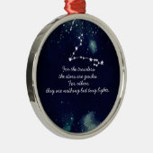 Voyageurs et étoiles - Ornement en céramique (Droite)