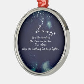 Voyageurs et étoiles - Ornement en céramique (Gauche)