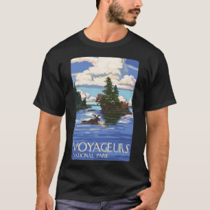 Voyageurs National Park Minnesota, VS Travel Deca T-shirt