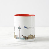 Voyagez dans le monde - Allemagne Mug (Centre)