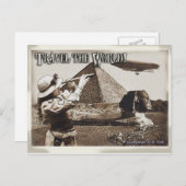 Voyagez dans le monde de la carte postale (Devant / Derrière)