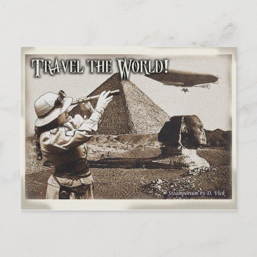 Voyagez dans le monde de la carte postale (Devant)