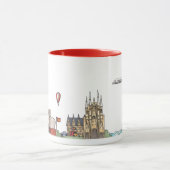 Voyagez dans le monde - Espagne Mug (Centre)