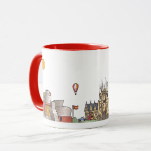 Voyagez dans le monde - Espagne Mug