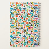 Voyagez dans le monde journal personnalisé (Verso)