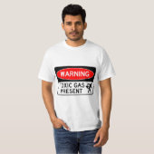 Voyant très amusant Gaz Toxique Présent T-shirt (Devant entier)