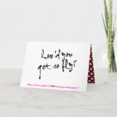 VOYEZ AINSI LA CARTE DE JOUR DE LA MÈRE AFRICAINE  (Dos)