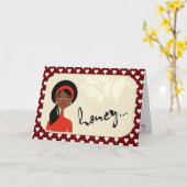 VOYEZ AINSI LA CARTE DE JOUR DE LA MÈRE AFRICAINE  (Fleur jaune)