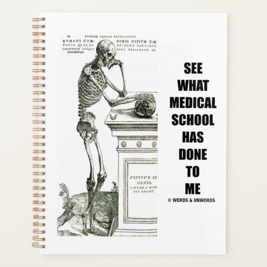 Voyez Ce Que L'École Médicale M'A Fait Vesalius (Devant)