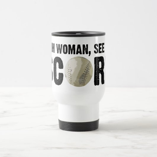 Voyez-moi marquer - la tasse du base-ball (Centre)