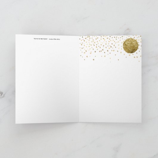 VOYEZ-MOI SUR LA LUNE - Chow Art cartes (Intérieur)