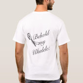 Voyez mon T-shirt d'ukulélé (Dos)