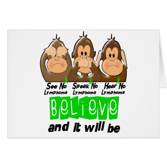 Voyez que parler n'entendez aucun lymphome 3 de (Devant horizontal)