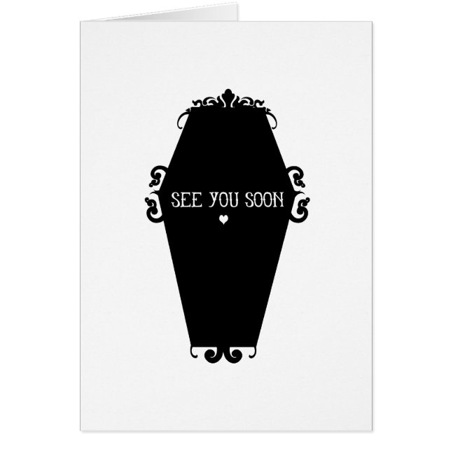 Voyez-vous bientôt conception de cercueil de Mori (Devant)