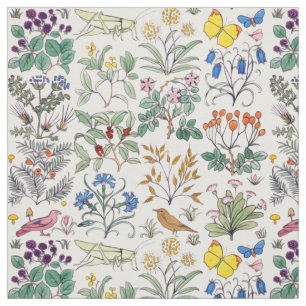 Voysey Apothecary's Garden Fabric Stof