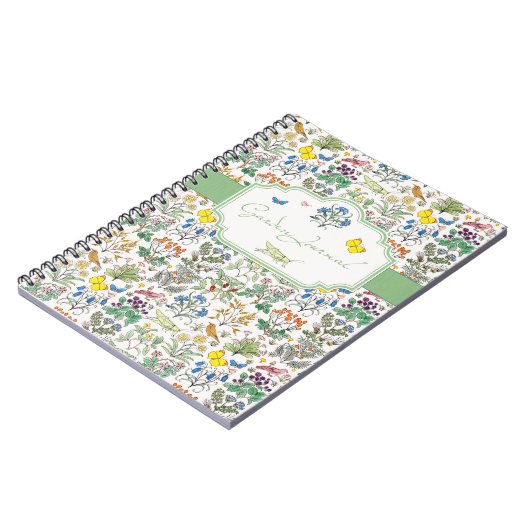 Voysey Apothecary's Garden Journal-laptop Notitieboek (Linkerzijde)