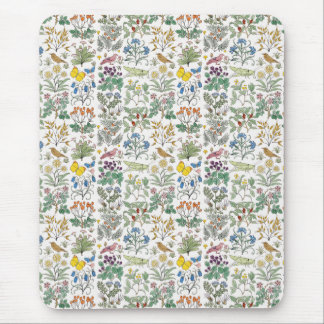 Voysey Apothecary's Garden Pattern Mousepad Muismat