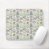 Voysey Apothecary's Garden Pattern Mousepad Muismat (Met muis)