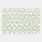 Voysey en vert 19" x 29" Feuilles papier d'envelop (Devant 2)