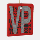 VP Extraordinaire Keramisch Ornament (Rechts)