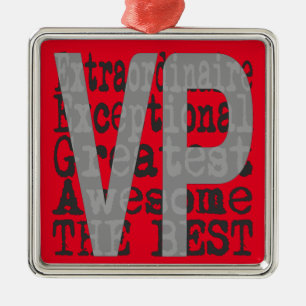 VP Extraordinaire Metalen Ornament