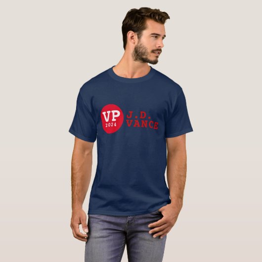 VP J.D. VANCE 2024 T-SHIRT (Voorkant volledig)