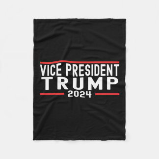 VP Trump Funny Biden Verkiezing VP Trump 2024 1 Fleece Deken