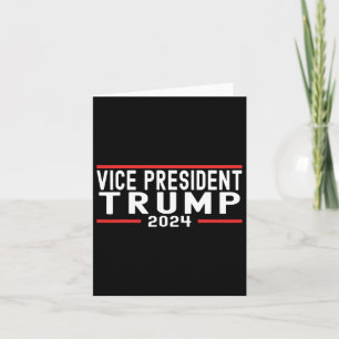 VP Trump Funny Biden Verkiezing VP Trump 2024 1 Kaart