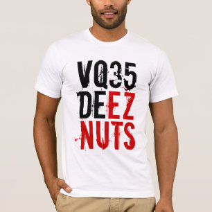 VQ35 DEEZ NUTS (rood/zwart) met 350Z Logo T-shirt