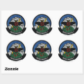 VQ-1 Autocollant de patch 3 pouces (Feuille)
