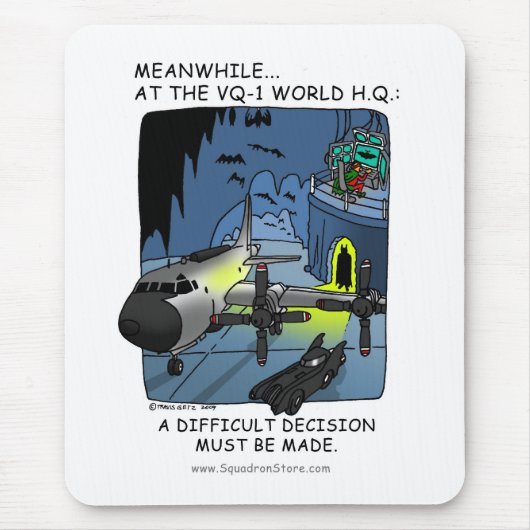 VQ-1-mousepad Muismat (Voorkant)