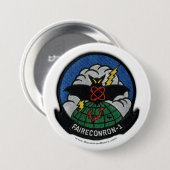 VQ-1 patch 3in. knoop Ronde Button 7,6 Cm (Voorkant /achterkant)