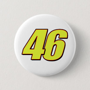 VR46redline Ronde Button 5,7 Cm