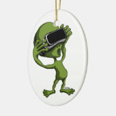 VR-alien Keramisch Ornament (Links)
